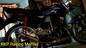 Knalpot RX King RX-King RX Special Spesial kolong KDX repsol Stainless steel kenalpot racing motor