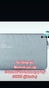 Túi chống sốc máy tính cao cấp 15 inch 208189 (xám)