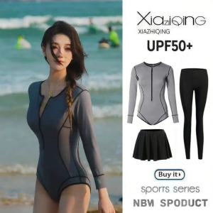 XIAZHIQING | UV Protection Quick-Dry Slimming Full Body Swimsuit