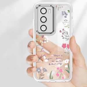 Casing OPPO Reno 12 11 10 Pro Reno12Pro 11F 8T 8Z 7Z 8 6 5 5G Casing with Camera Protector Shockproof Clear Luxury New Design for Girls Women