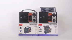 Rechargeable Solar Radio with LED Flashlight and Bluetooth Speaker for Travel and Outdoor Adventures