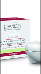 Lavilin 7-Day Odor Protection Deodorant Cream for Women – Aluminum-Free Long-Lasting