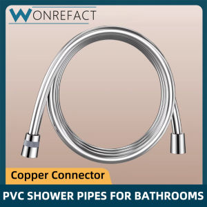 Premium 5-Layer PVC Shower Hose 1.5M Anti-Tangle High Pressure Flexible Bathroom Tube Replacement