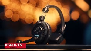 Synco XTalk X5 ชุดหูฟังอินเตอร์คอมไร้สาย 5-Person Full Duplex Wireless Intercom Headset System