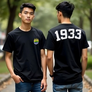 Kaos Distro Bola Kaos Atasan PERSIB BANDUNG 1933 Bahan 24s