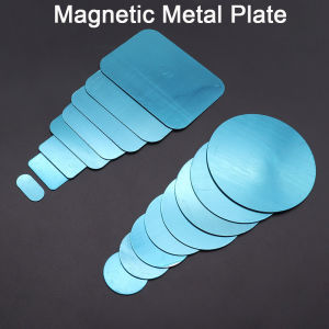 10Pcs Metal Plate Disk Iron Sheet For Magnet Mobile Phone Holder For Magnetic Car Phone Stand Holde 20/25/30/35/40/45/50mm
