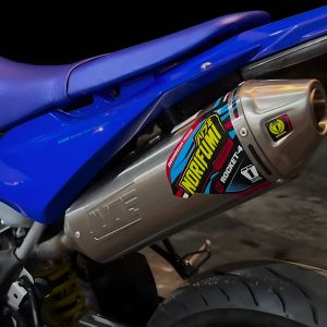 Knalpot Norifumi ROCKET 4 Standart Semi Bending KLX 140 KLX 150 CRF 150L WR 155 DTRACKER 150