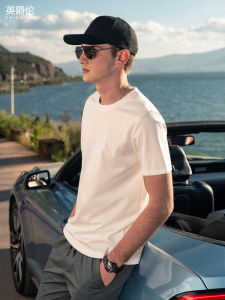 Enjeolon | Cooling Pure Cotton Mens Short Sleeve T-shirt