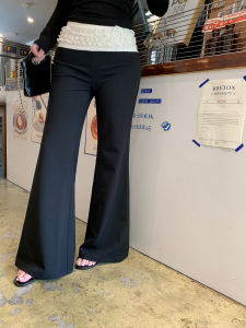 Wild Free Wind American Style Long Sleeve Fake Two-Piece Womens plus Size Slim Fit Base Layer Top for Plump MM