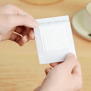 ส่งสินค้าทุกวัน (50 ซอง) ถุงดริปกาแฟ Hanging ear coffee bag ถุงกรองกาแฟ แบบมีหูแขวน