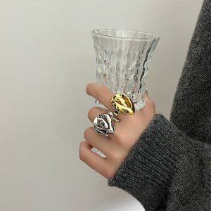 Nhẫn Đeo Tay Hình Giọt Nước Hình Học Cổ Điển Cho Nữ Nhẫn Kim Loại Cao Cấp Nhẫn Ngón Trỏ Đa Năng Nhẫn Thời Trang Hợp Kim Mới Về