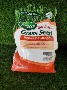 Bermuda grass (Scotts Turf builder Grass Seed) / biji rumput bermuda / benih rumput lapangan bola & golf / biji rumput bermuda 100gram