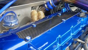 Carbon Fiber Valve Cover Plate for Mitsubishi Lancer Inspira Evo X Evo 10 CZ4A 4B11