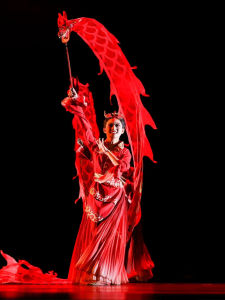 Trang Phục Múa Cá Phong Cách Xiaohe Trang Phục Biểu Diễn Ca Khúc Vui Vẻ Con Cá Trang Phục Sân Khấu Cá Chép Nhảy Rồng Môn Đạo Cụ Cá Ghế Đẩu