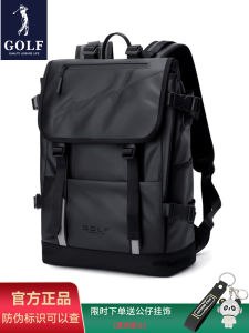 Golf Backpack Men 15.6-Inch Laptop Backpack Fashion Casual College Students Bag Travel Bag