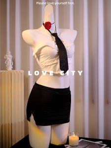 เซ็กซี่ ชุดเลขานุการ ผู้หญิง ชุดชั้นใน Pure Desire พลัสไซส์ บรรยากาศคอสเพลย์เสื้อผ้า Lovecity ตลอดทั้งปี