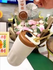 Smart Display Temperature 316 Stainless Steel Vacuum Cup 450ml Thermos Water Bottle Office Coffee Cup Travel Thermal Mug