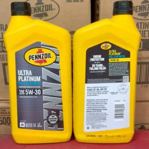 [DATE SX 2025] Nhớt Xe Tay Ga Cao Cấp Pennzoil Ultra Platinum 5W-30 Full Synthetic API SP 946ML USA