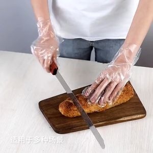 100Pcs/Pack High Quality Disposable Plastic Gloves