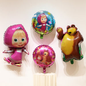 Bóng Bay Hình Gấu MASHA Và 27 Inch 33 Inch Bóng Bay Trang Trí Đám Cưới Bóng Bay Phim Nhôm Trang Trí Sinh Nhật Cho Trẻ Em Đồ Dùng Tiệc Tùng Bóng Bay Kỷ Niệm Trang Trí Tiệc Sinh Nhật Tiệc Tùng Đồ Dùng Trang Trí Sự Kiện Tự Làm