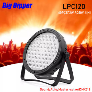 Big Dipper LPC120 60*2W RGBW 4IN1 Stage Par Light Lighting for DJ DISCO performance