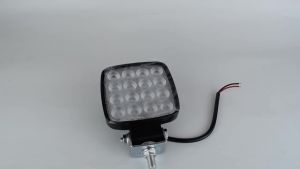 4 inch LED Flood Light pair CAT Excavator Squar Forklift Tractor Heavy Duty Blub Offroad 12V 24V 6240LM Agricultural vehicles