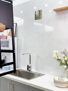 ชั้นวางจาน มีฝาปิด ชั้นวางจานสแตน ที่คว่ำจาน ชั้นวางคร่อมอ่างล้างจาน ชั้นคว่ำจานกล่องเก็บจานในครัว กันฝุ่นและแมลง COD