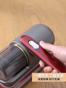 JameMirs 69000Pa UV Dust Mite Vacuum Cleaner Cordless 99% Mite Removal Handheld Vacuum Rechargeable 吸尘机 除蟎機 For Bed/Sofa/Carpets/Pet