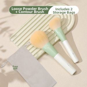 Brainbow | Face Powder Highlight Contour Blush Make-up Brush Soft Portable