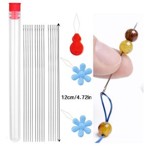 25 Ultra-Fine Beading Needles- Durable Steel Needles for Handmade Jewelry Sewing & Beadwork - DIY Craft Supplies & Tools