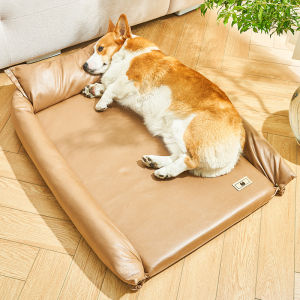 Dog Sofa Bed Waterproof Orthopedic Pet Mattress Sleeping Kennel Large Size