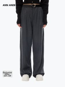 ANN ANDELMAN | Straight Striped Trousers