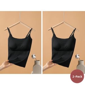 ZISU | Ice Silk Padded Backless Bra Top Shirt