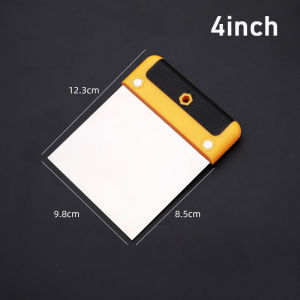 Dao Bả Matít Thép Không Gỉ Dụng Cụ Sửa Chữa Tường Khô Giấy Dán Tường Cạo Sơn Kích Thước 4/6/8/10 Inch Dụng Cụ Trét Nhà Cửa Tự Làm