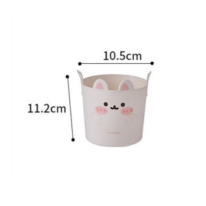 กล่องเก็บของแบบติดผนังลายการ์ตูนสร้างสรรค์ กระบอกเก็บปากกาหลายฟังก์ชัน กล่องเก็บเครื่องสำอาง กล่องจัดระเบียบอื่นๆ อุปกรณ์เก็บของในบ้าน