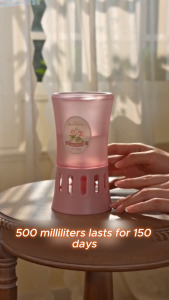 Home 500ml Fragrance OilLasts Up to 150DaysInverted 360° Diffuser Air FreshenerNo ResidueNo Waste Strong Remove OdorsSafety Aromatherapy Oil For Maternal & Infant/PetBathroom Alcohol-free Plant PerfumeRich Floral Fresh Air Deodorizer