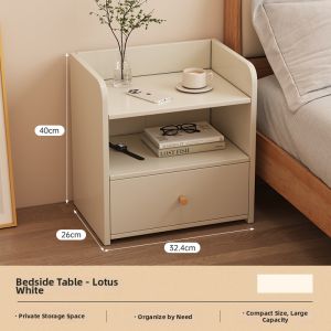 ZHUOHE | Simple Modern Small Bedside Table Large Capacity Storage