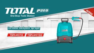 TOTAL TSPLI2016 P20S 20V 16L Cordless Li-ion Battery Knapsack Sprayer (Machine Only) / Water Pump Sprayer