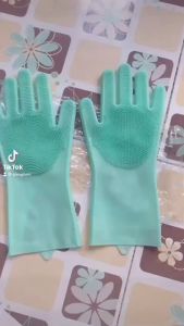 Gang Tay Rửa Bát Silicon Gang Tay Rữa Chén Tạo Bọt Tiện ích Cho Chị Em Cực HOT