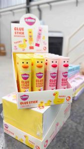 Master Art กาวแท่ง9กรัม มาสเตอร์Glue Stick ดักกี้ ปลอดภัยสำหรับเด็ก ลายน่ารัก