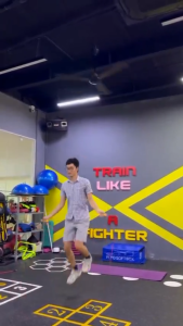 Dây nhảy tốc độ chất liệu PVC 6mm Tập thể lực Cadio tại nhà