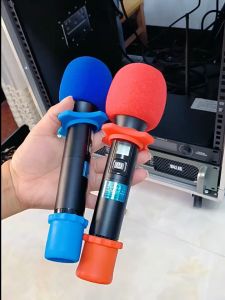 6Pcs Mic Holder Ring Cover Pelindung Busa / Ring Holder Microphone Cincin /Ring Mikrofon Gelang Anti Roll Anti Slip