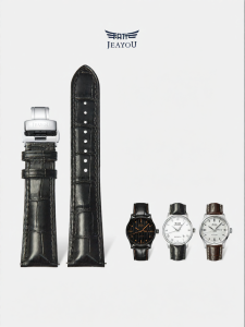 JEAYOU | Genuine Leather Watch Strap