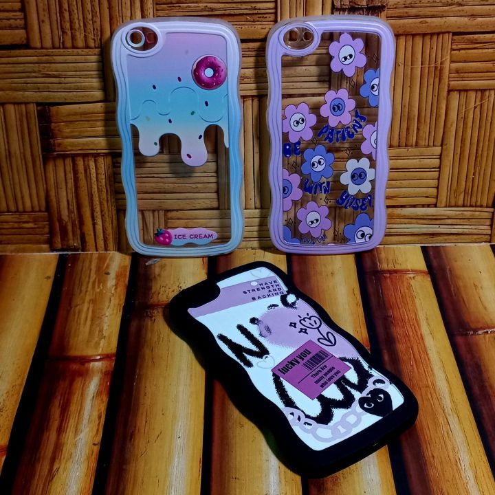 Casing Vivo 1601 1602 1612 1713 1719 1609 Softcase Gelombang Motif