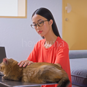 heykama - Frame Kacamata Piyo - Feline Collection ( Kacamata Cat Eye )