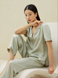 JINSANTA | Soft Breathable 100 Silk Pajamas