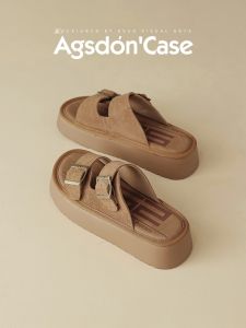Elevating Soft Sole Slip-On Sandals