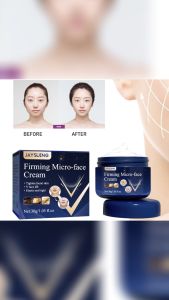 Kem nâng cơ mặt hình chữ V mặt Kem làm săn chắc da Lão Hóa đốt cháy mỡ Dưỡng Ẩm Nâng Cơ Mặt 30g