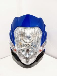 reflektor satria fu head lamp assy komplit batok lampu fu komplit fulset tinggal pasang plus tambahan lampu led variasi