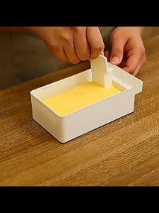 Food-Grade Sealed Odor-Proof Butter Storage Box Cutting Butter Cheese Storage Box With Lid – Butter Storage
